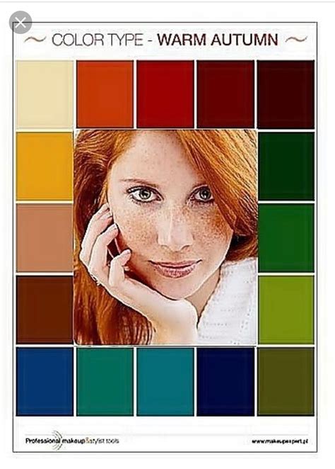 Color Palette For Redheads