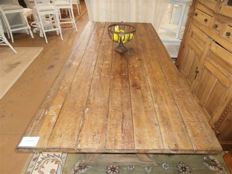 Rustic Wood Dining Table at The Missing Piece
