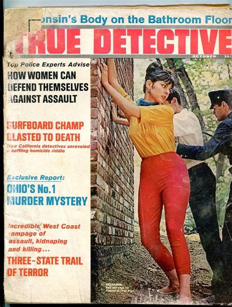 True Detective Magazine October 1965- Surfboard Champ Blasted- reading ...