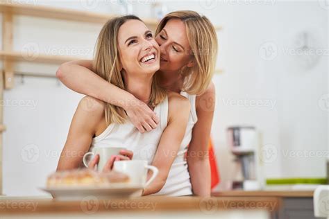 casal de lésbicas lgbt ama momentos no conceito de felicidade da ...