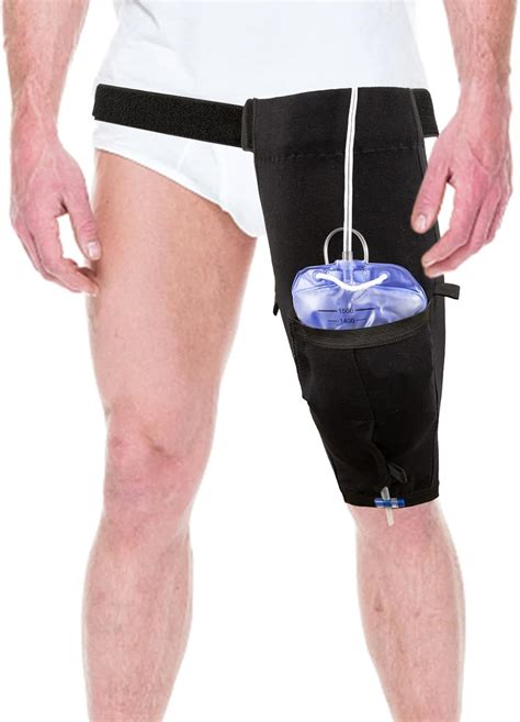 Amazon.com: Catheter Leg Bag Holder, Catheter Sleeves Urine Leg Bag ...