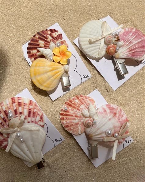 Handmade Seashell Hair Clip: Beach Wedding Mermaid Accessory - Etsy ...