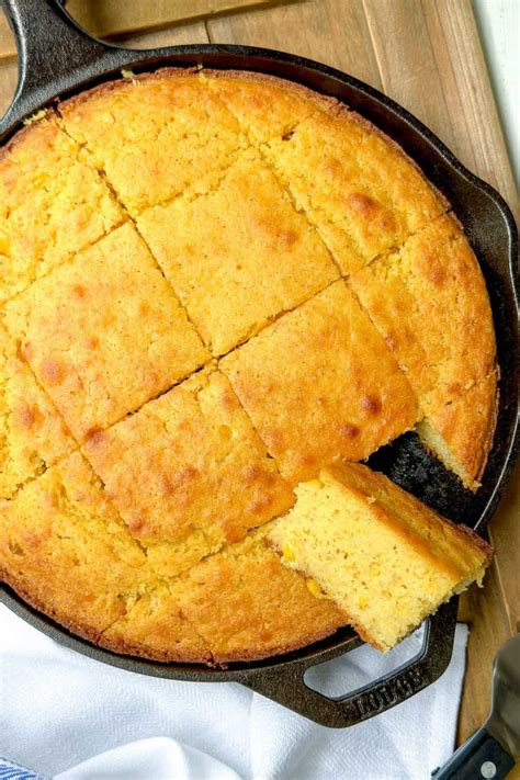 Easy Cornbread Recipe with Creamed Corn - 31 Daily