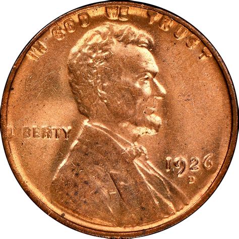 1926 D Lincoln Wheat Penny Prices | Ungraded, NGC, PCGS Values