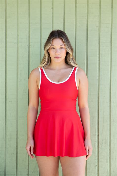 Retro Swim Dress – Siena and Co.