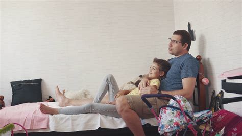 Father Daughter Bonding Conversation Stock Footage SBV-324333400 ...