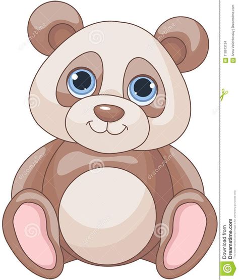 Cute Baby Panda Stock Vector