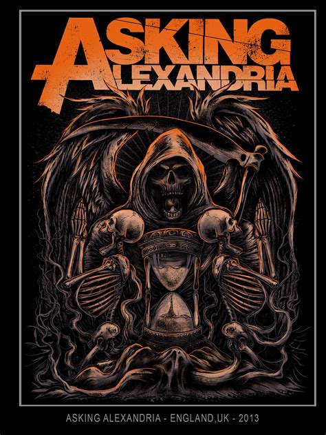 Asking Alexandria by Pzychopart | Imagenes de rock, Simbolo de rock ...