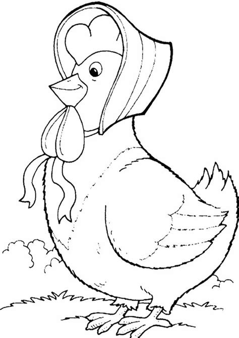 Free & Easy To Print Chicken Coloring Pages - Tulamama