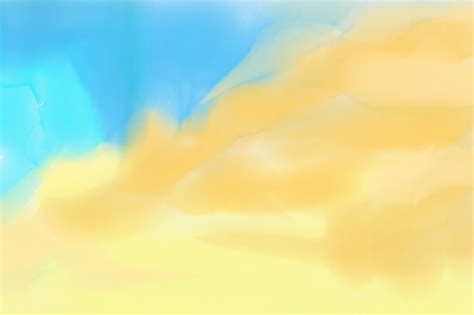 Yellow And Blue Background Design