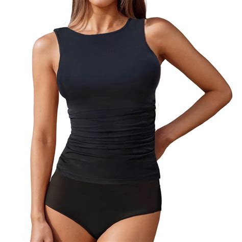BeAi Two Piece Tankini Swimsuit for Women Trendy Bathing Suits for ...