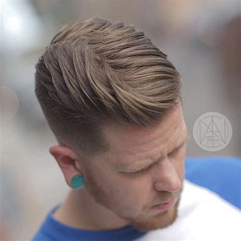 Stunning Mens Blow Dry Short Hairstyles Cool For Teenage Guys With Long ...