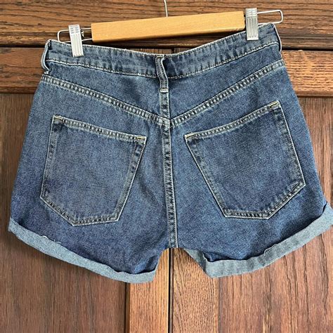 Women's Blue Shorts | Depop