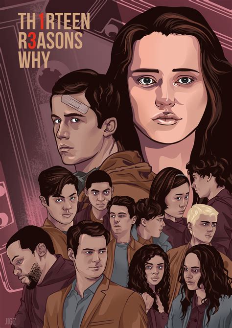 Thirteen Reasons Why Poster | Behance