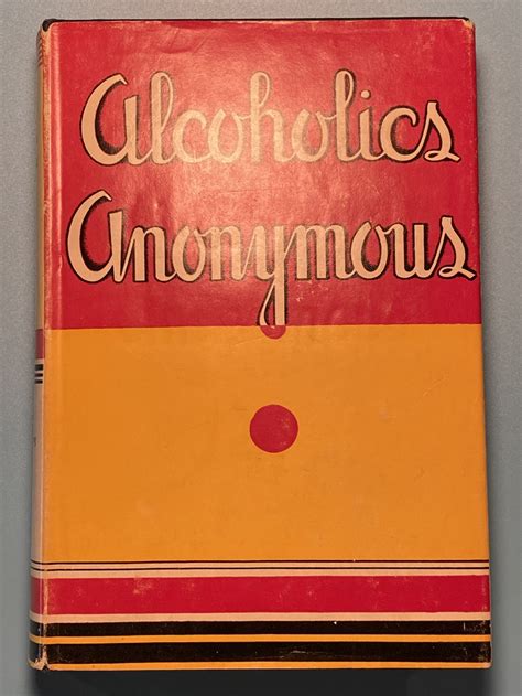 Alcoholics Anonymous First Edition Big Books 1939-1954 — Recovery ...