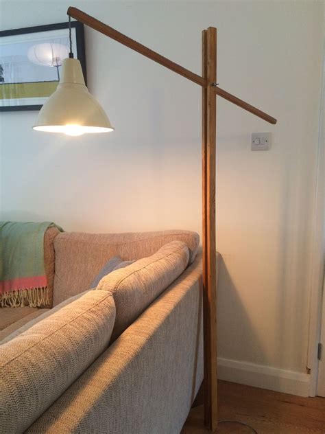 26 Diy cantilever floor lamp ideas | lamp, floor lamp, wood lamps