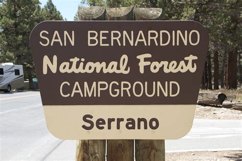 Serrano Campground - Big Bear Lake