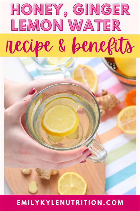 Honey Lemon Water Benefits