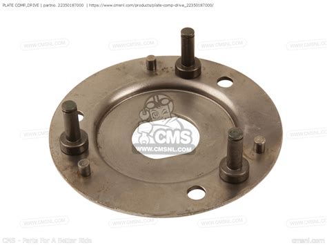 PLATE COMP.,DRIVE for NX50M EXPRESS SR 1982 (C) USA - order at CMSNL