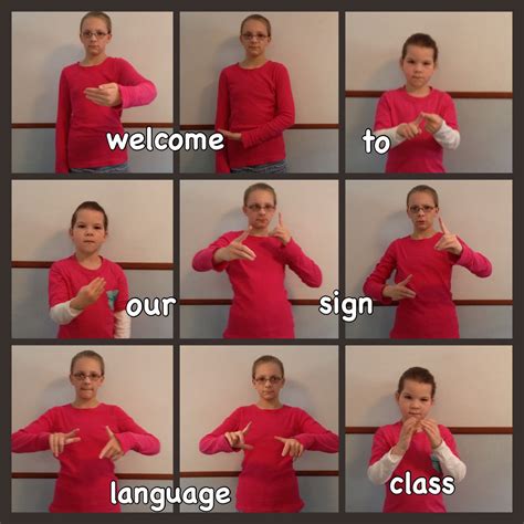 Welcome to our sign language class. cardinalbend.com | Language class ...