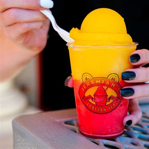 Jeremiah's Italian Ice Strawberry and Mango Ice