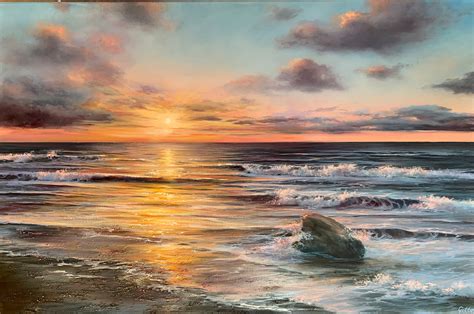 Oil Paintings Of Sunset