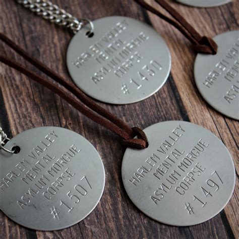 Mental Asylum Morgue Tags – Kitty Bomb Curios