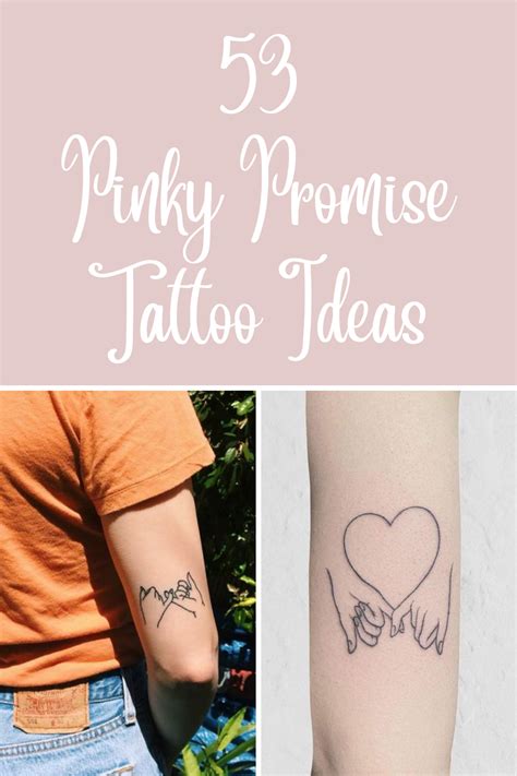 53+ Pinky Promise Tattoo Ideas (Pinky Swear Designs) - Tattoo Glee