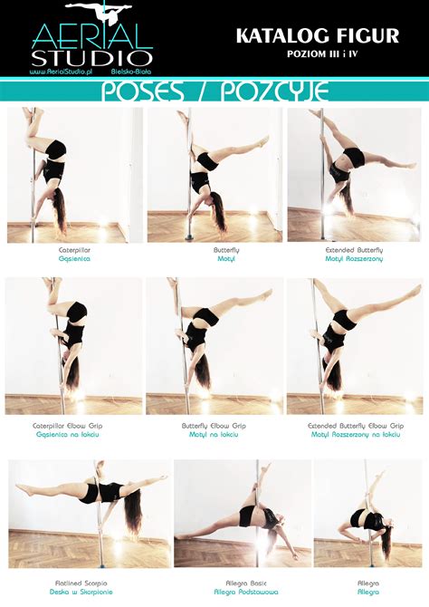 pole dance figury poziom średnio-zaawansowany Pole Fitness Classes ...