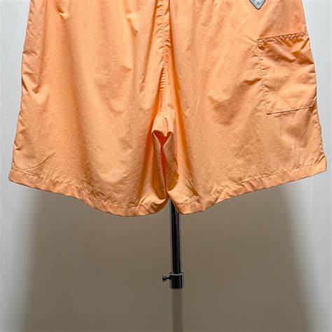Columbia PFG Nylon Shorts Orange M | IDLS Online