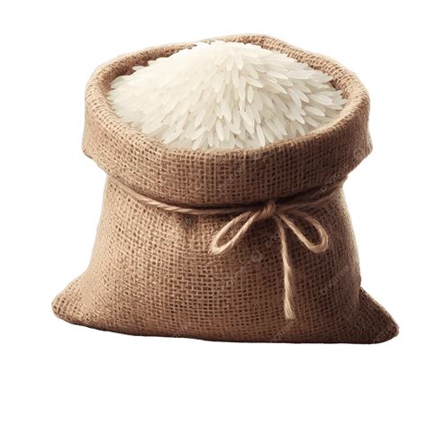 Rice In A Burlap Bag, Rice, Bag PNG Transparent Image and Clipart for ...