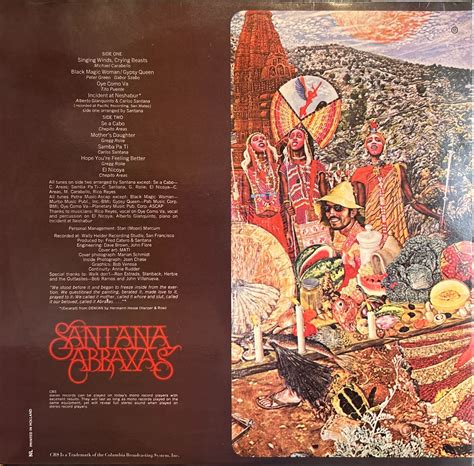 Santana - Abraxas - Yuppe Fish - Platenzaak & DJ verhuur