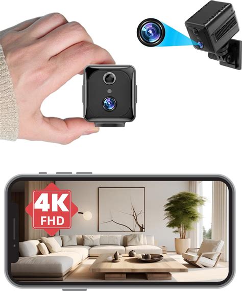 Amazon.com: ZTTAOLII 5G WiFi Hidden Spy Camera - 4K HD Indoor Security ...
