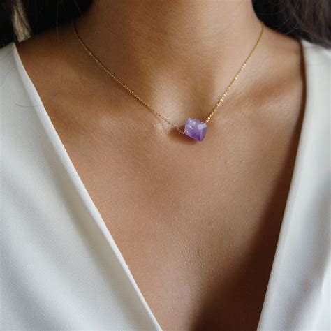 Amethyst Crystal Necklace