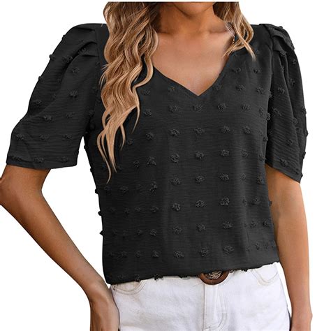 Bogo Cute White Vacation Tops For Women Womens Tops Dressy Casual Sexy ...