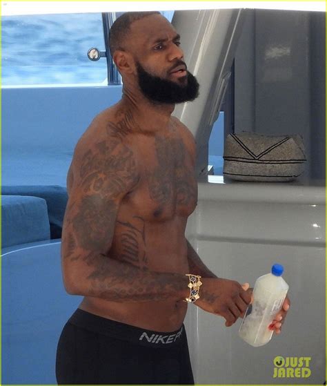 Lebron James Shirtless