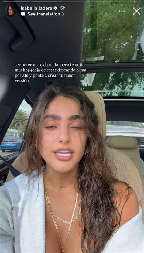 Beéle e Isabella Ladera respondieron a las declaraciones de Cara Rodríguez