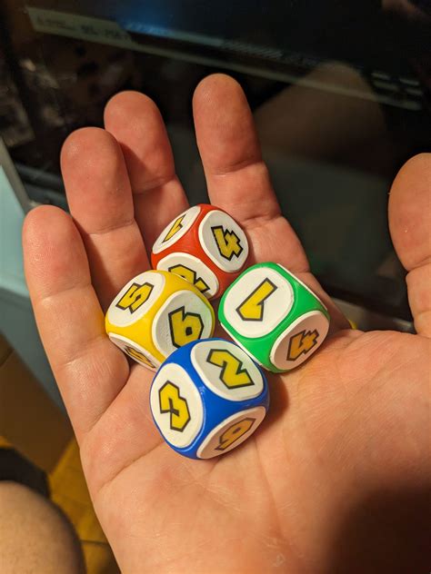 Mario Party dice – Klone Creations