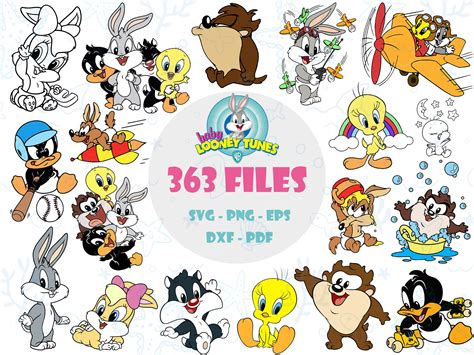 Baby Looney Tunes Bugs Bunny E Lola Pagine Da Colorare