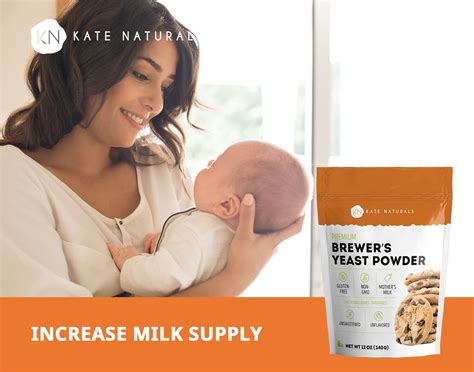 Snapklik.com : Kate Naturals Brewers Yeast Powder For Lactation To ...