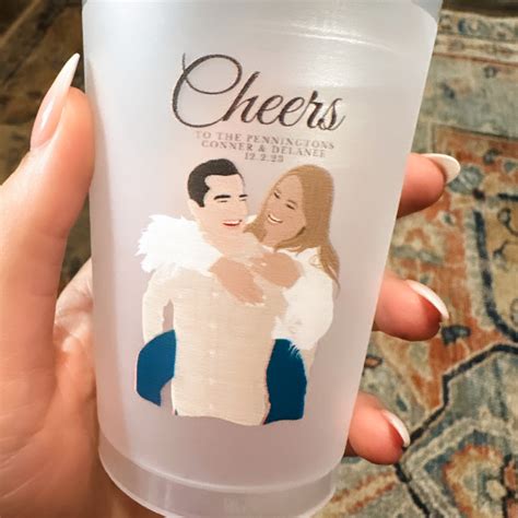 Custom Full Color Cheers Artwork Shatterproof Cups - GB Design House