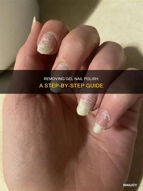 Removing Gel Nail Polish: A Step-By-Step Guide | Nailicy