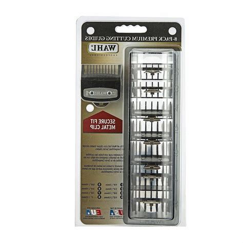 Wahl Metal Attachment Clipper Guards 8-Pack #3171-500