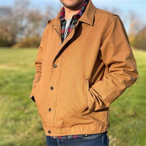 Men's Canvas Work Jacket | Gusset Brand - Diamond Gusset
