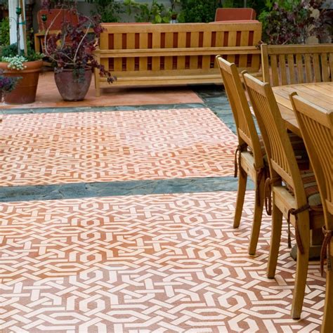 Stenciling On Concrete Floors