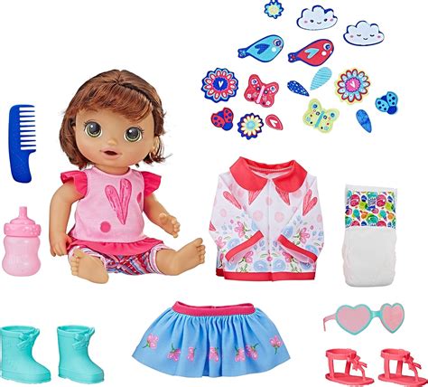 Amazon.com: Baby Alive So Many Styles Baby Brunette Doll : Toys & Games