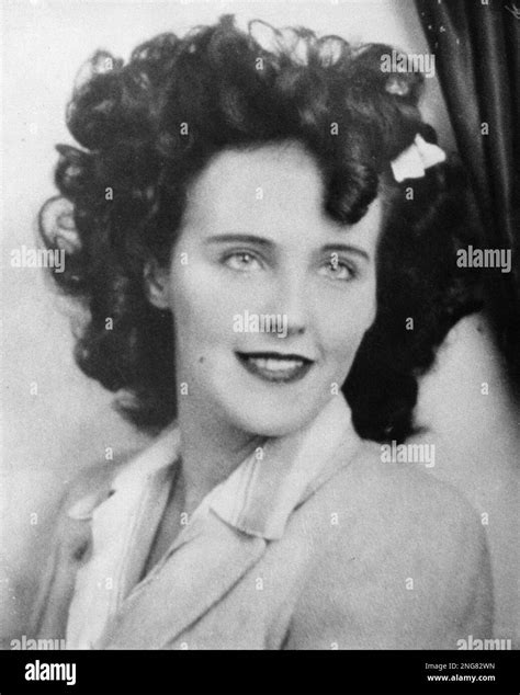 Actress Elizabeth Ann Short became known as Black Dahlia. (AP Photo Stock Photo - Alamy