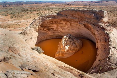 Cosmic Ashtray (The Volcano): A strange landscape in the Utah desert ...