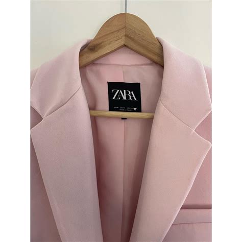 Zara Pink Blazer • Size M • P&P included in price.... - Depop