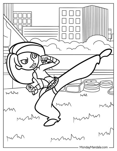 20 Kim Possible Coloring Pages (Free PDF Printables)